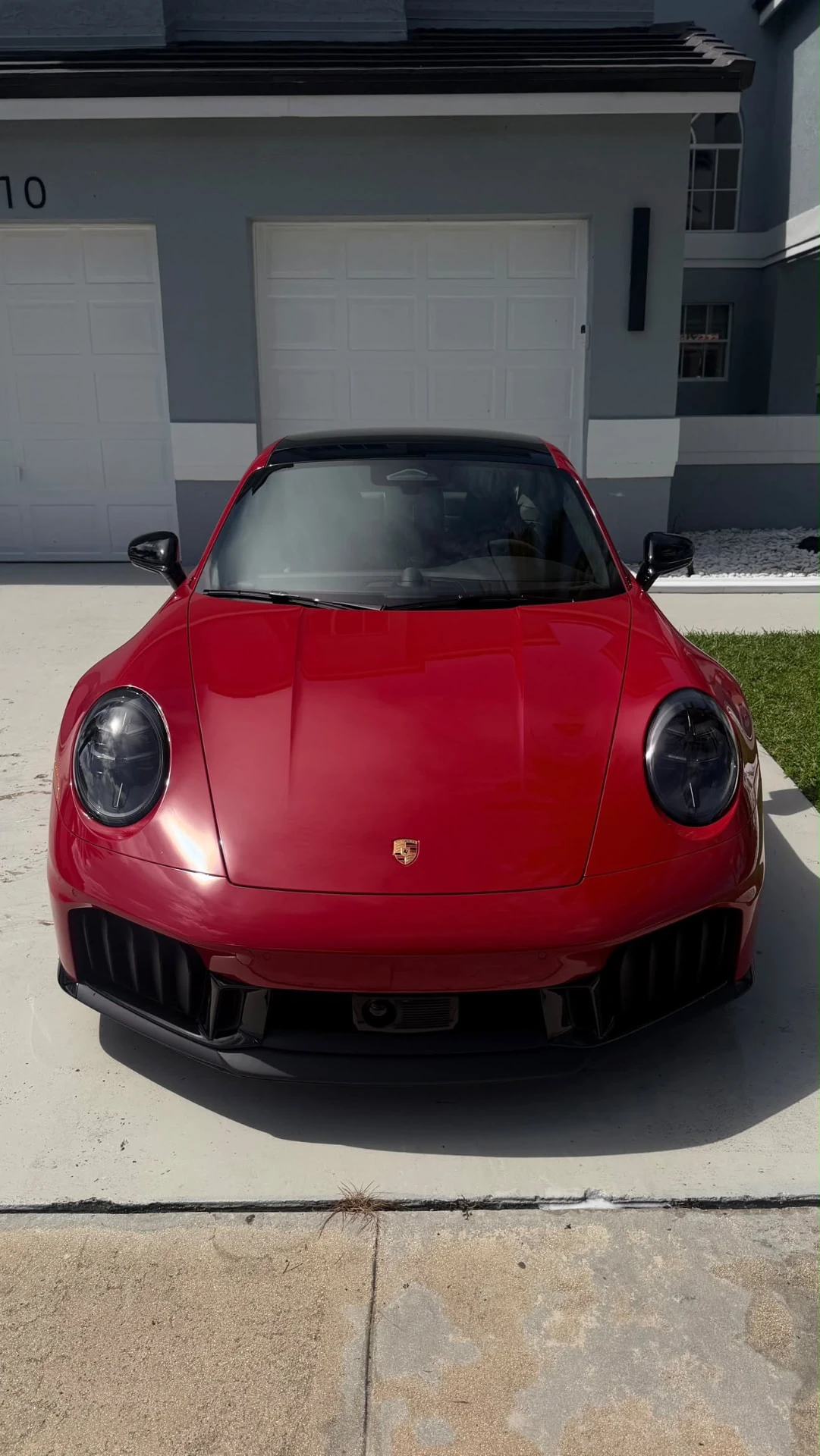 Porsche Red Front photographed by DeliciousLab in Miami